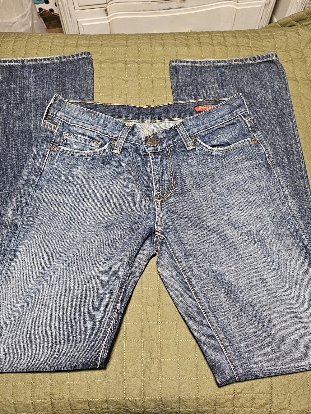 Classic Light Wash Denim Jeans